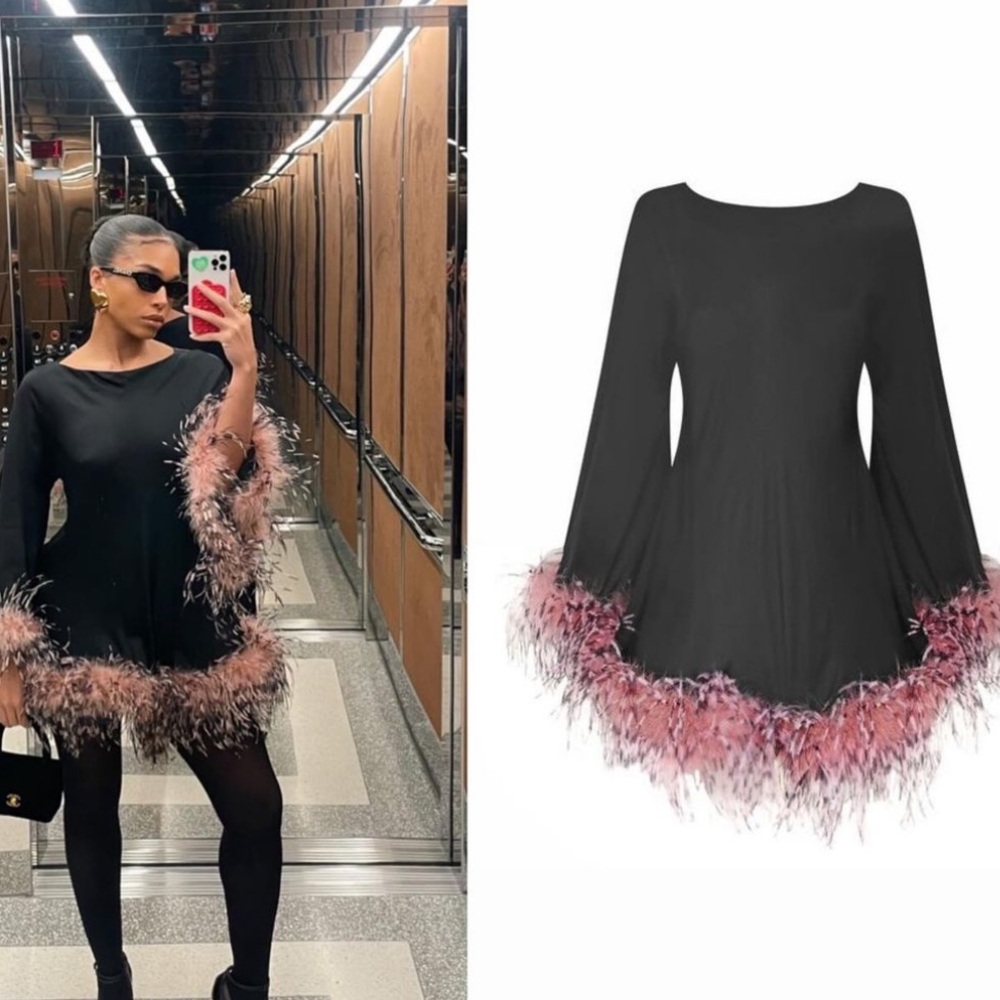 Agent Provacateur Doris Feather Dress